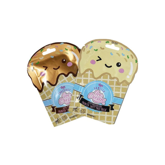 Skin Super Softening Chocolate&Vanilla Ice Cream Face Mask