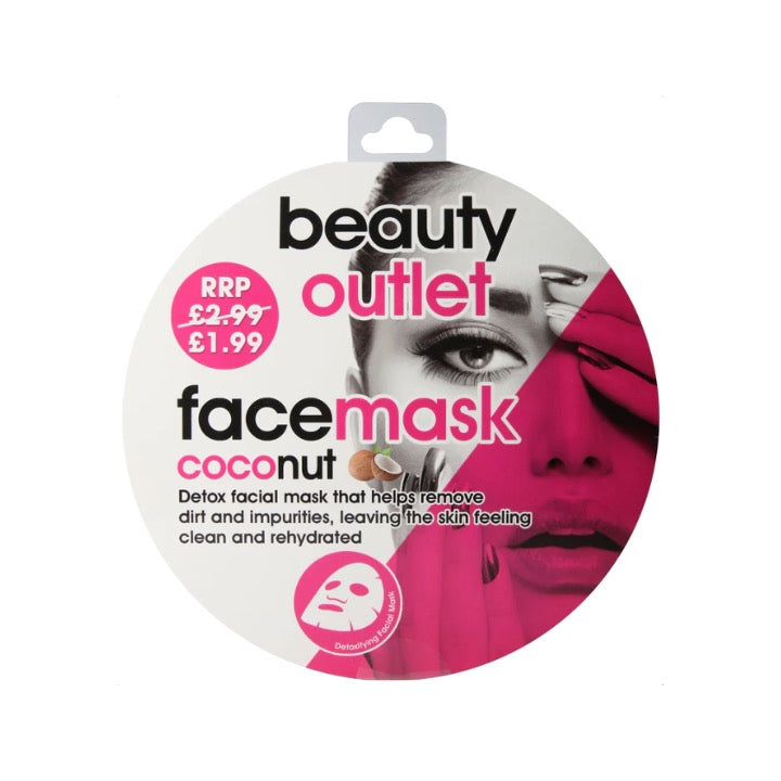 Beauty Outlet Face Mask Coconut