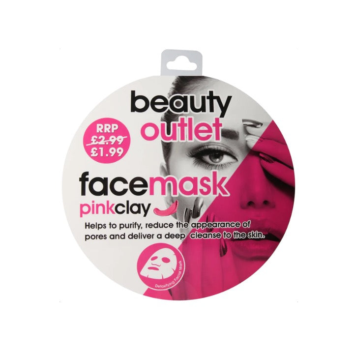 Beauty Outlet Face Mask Pink Clay