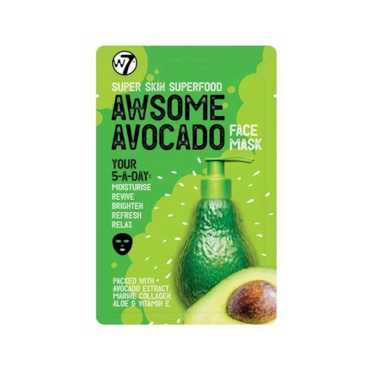 W7 Super Skin Super Food Awesome Avocado Face Mask