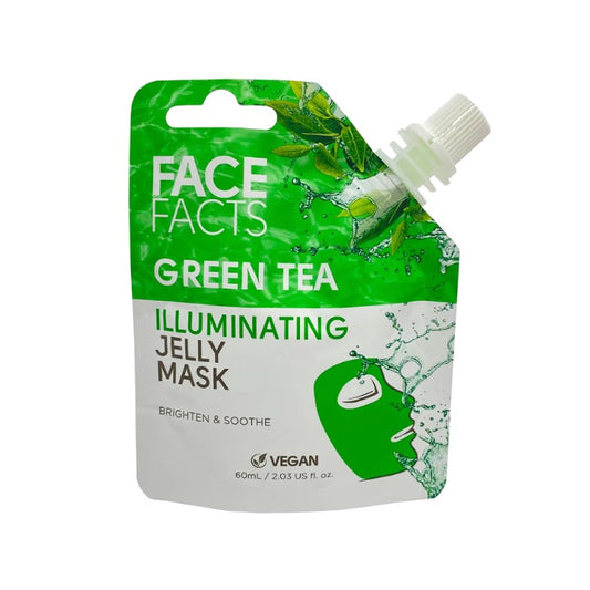 Face Facts Green Tea Illuminating Jelly Mask
