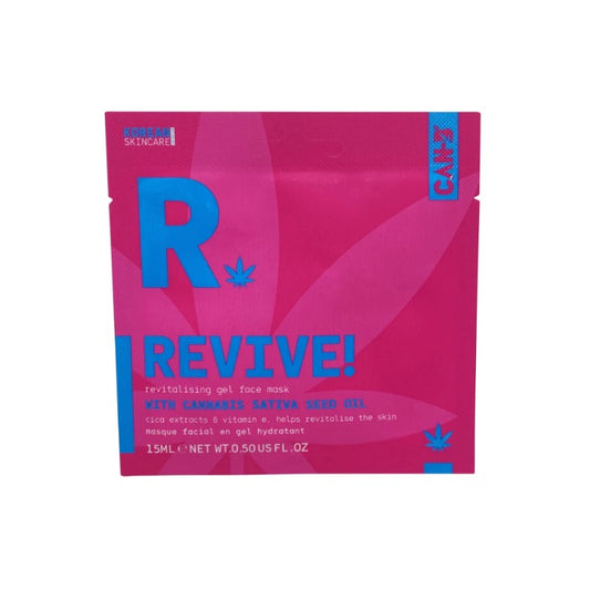 CAN B Revive Gel Face Mask Revitalising With Cannabis Sativa Oil