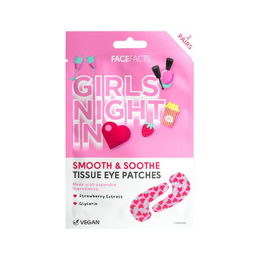 Face Facts Girls Night In Smooth & Soothe Tissue Eye Patches