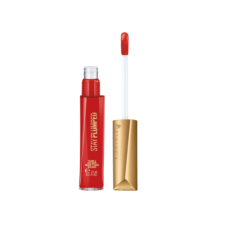 Rimmel Stay Plumped Lip Gloss 500 Saucy