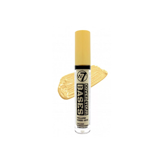 W7 Cover Your Bases Colour Correcting Bases Yellow Good-Bye