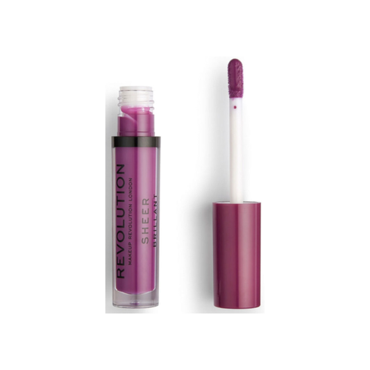Revolution Sheer Brillant Liquid Lipstick Vixen 145