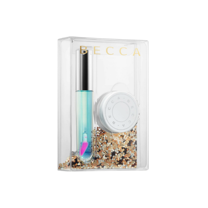 Becca Setting Powder & Lip Gloss Duo Chill & Glow