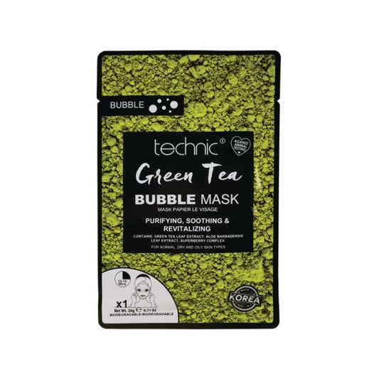 Technic Green Tea Bubble Mask