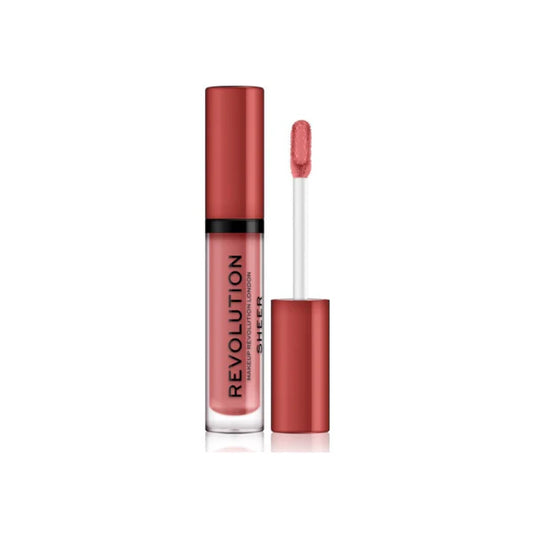 Revolution Sheer Brilliant Lipstick Glorified 106