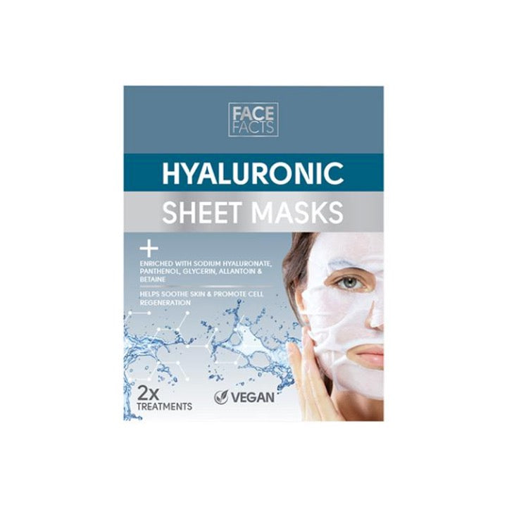 Face Facts Hyaluronic Sheet Masks