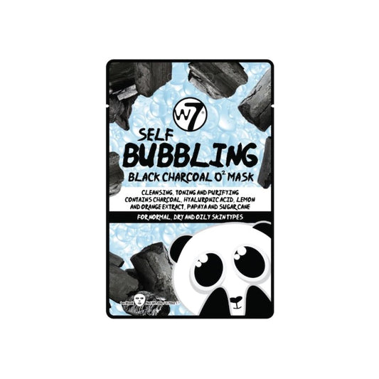 W7 FM Self Bubbling Black Charcoal Mask