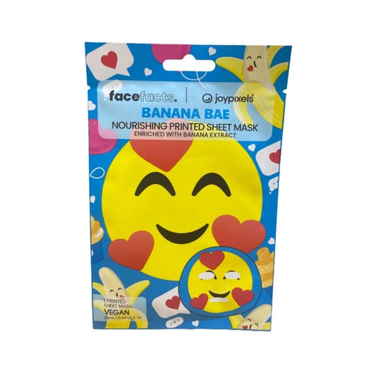 Face Facts Banana Bae Nourishing Sheet Mask With Banana Extract