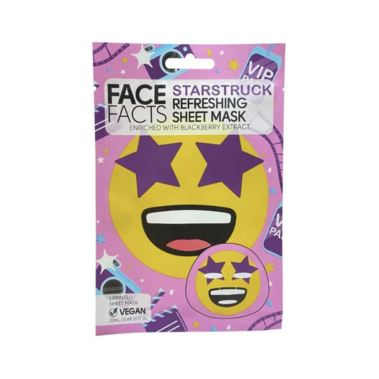 Face Facts Starstruck Refreshing Sheet Mask With Blackberry Extract
