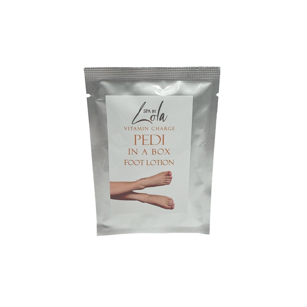 Spa By Lola 3 Step Pedi In A Box Sugar Scrub, Foot Soak & Foot Lotion