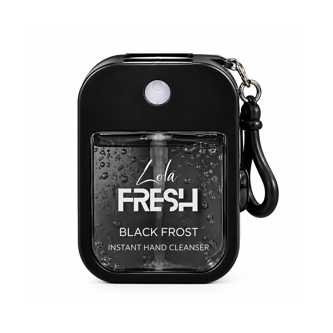 Spa By Lola Instant Hand Cleanser Black Frost 35ml
