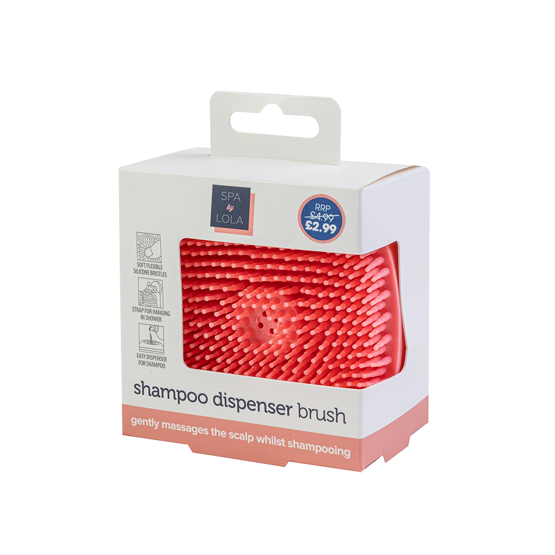 Spa By Lola Shampoo Dispenser Brush BEAU513