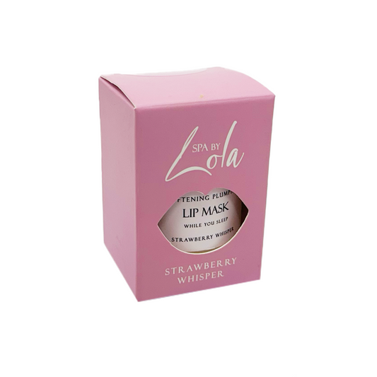 Spa By Lola Softening Plumping Lip Mask Strawberry Whisper