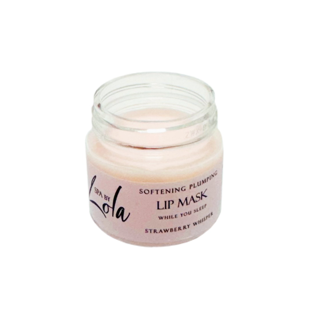 Spa By Lola Softening Plumping Lip Mask Strawberry Whisper