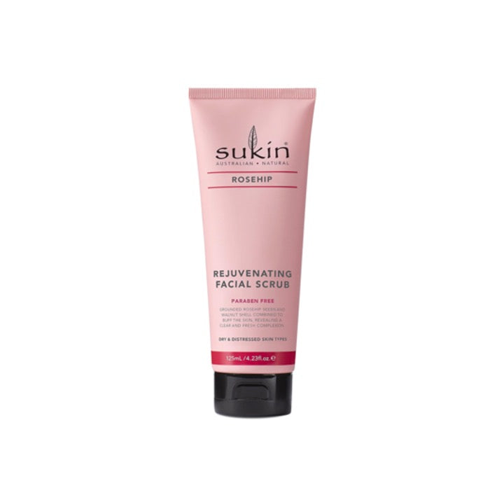 Sukin Rejuvenating Facial Scrub Rosehip 125ml