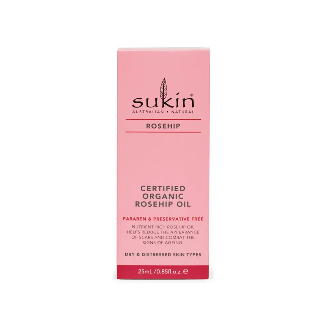 Sukin Rosehip Certified Organic Oil 25ml