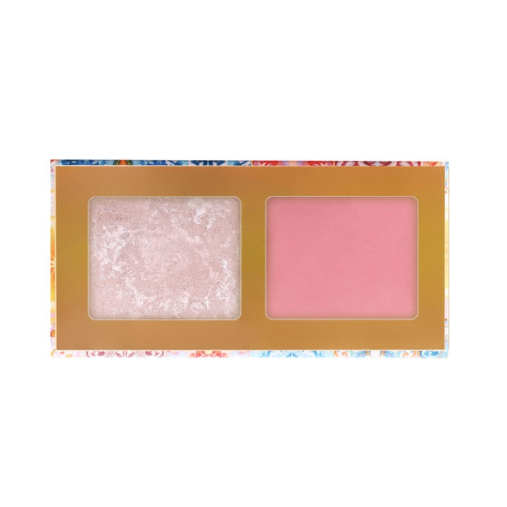 W7 Sunny Seville Highlighter & Blusher Pallete