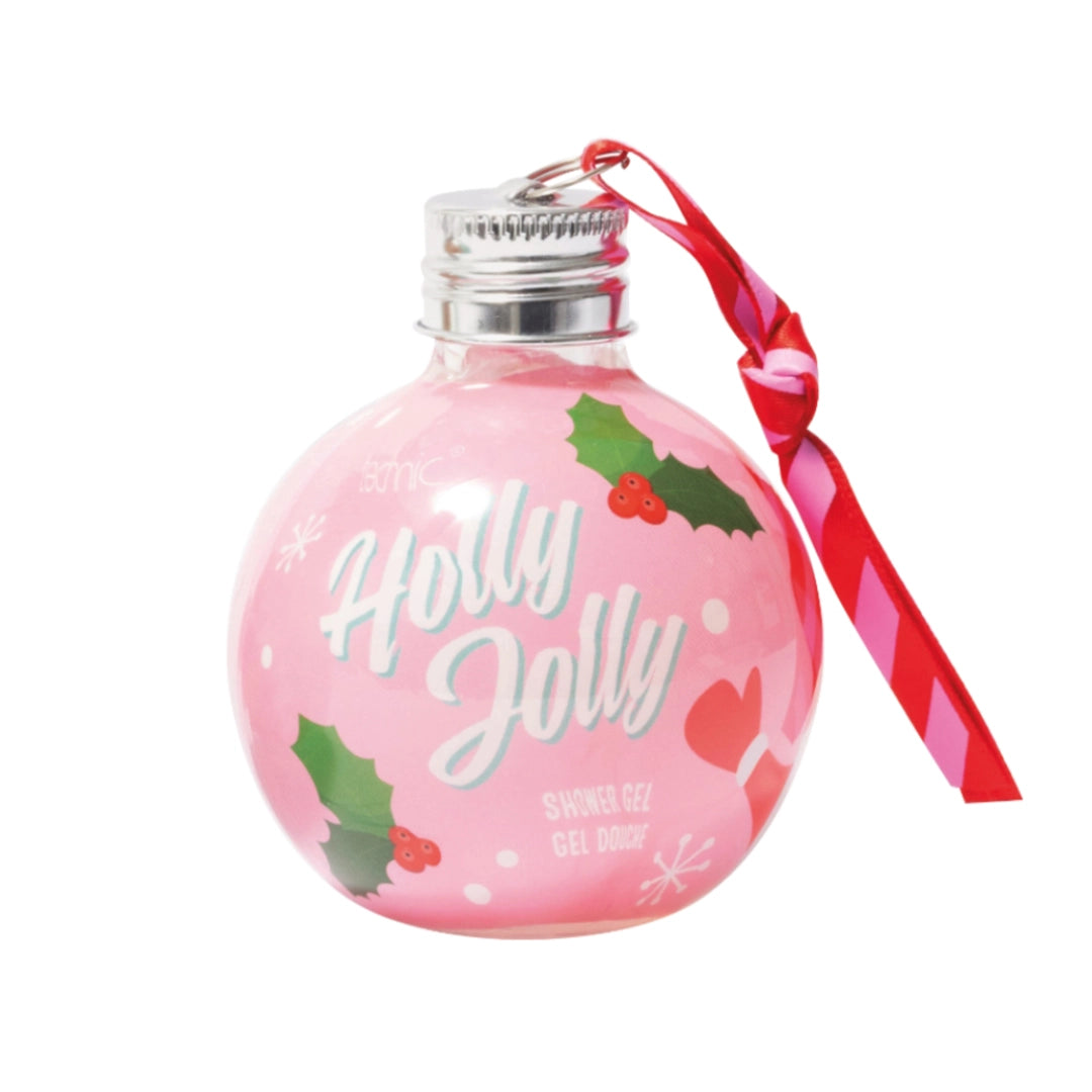 Technic Novelty Shower Gel Bauble Holly Jolly