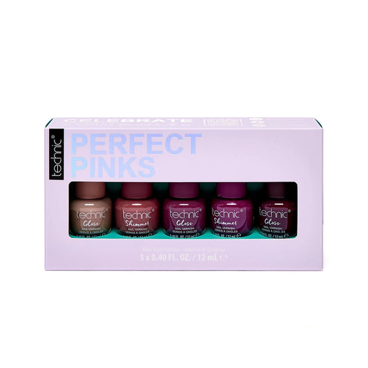 Technic Perfect Pinks Nail Polish Set