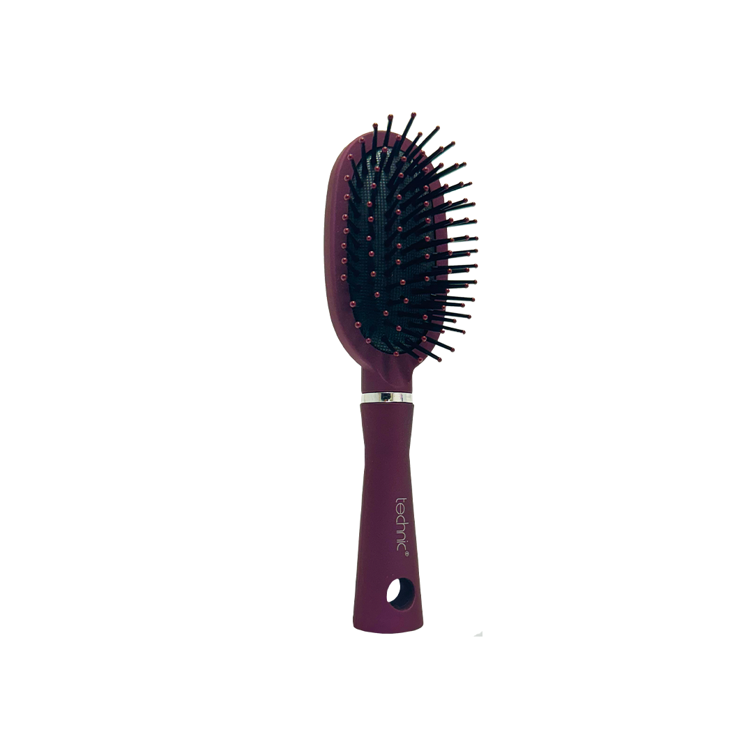 Technic Small Cushion Hairbrush Purple