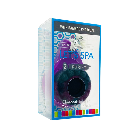 The Bathery Charcoal Infused Gentle Face Brush