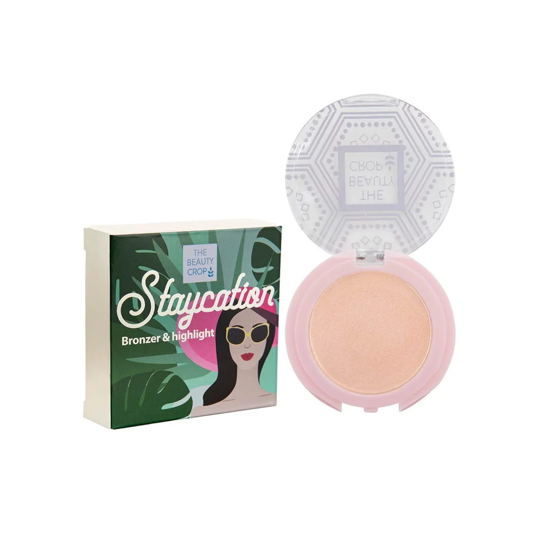 The Beauty Crop Staycation Bronzer & Highlighter Santorini