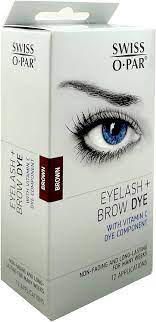 Swiss O Par Eyelash and Eyebrow Dye Kit Brown