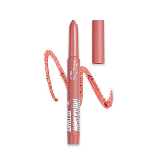 Tester Revolution Makeup Obsession Crush Matchmaker Lip Crayon Moon