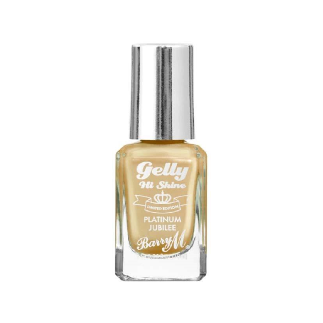 Barry M Gelly Hi Shine Platinum Jubilee Nail Paint Crown
