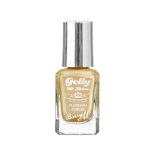 Barry M Gelly Hi Shine Platinum Jubilee Nail Paint Crown