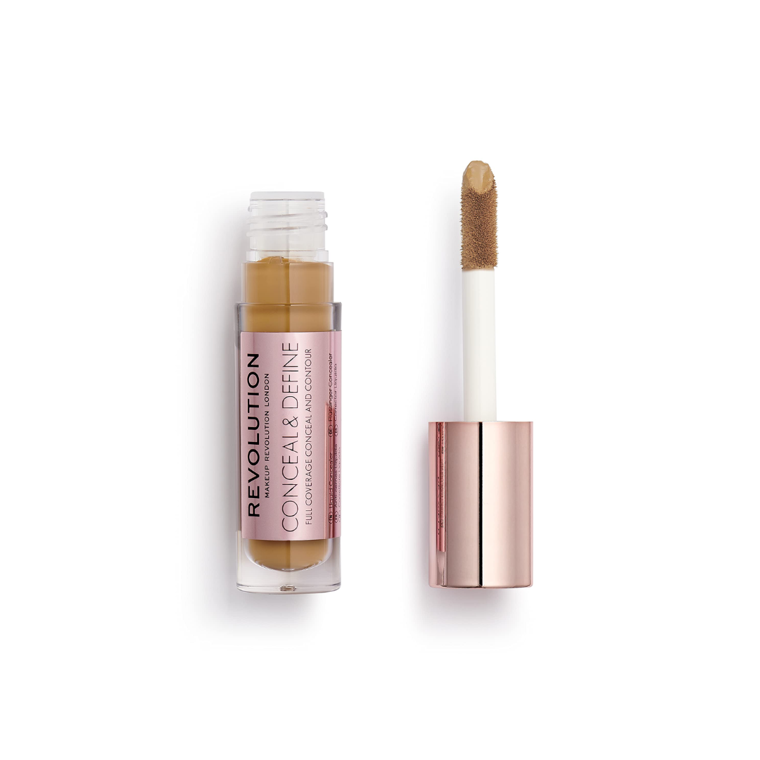 Makeup Revolution Fast Base Concealer – C12, Perfekte Abdeckung