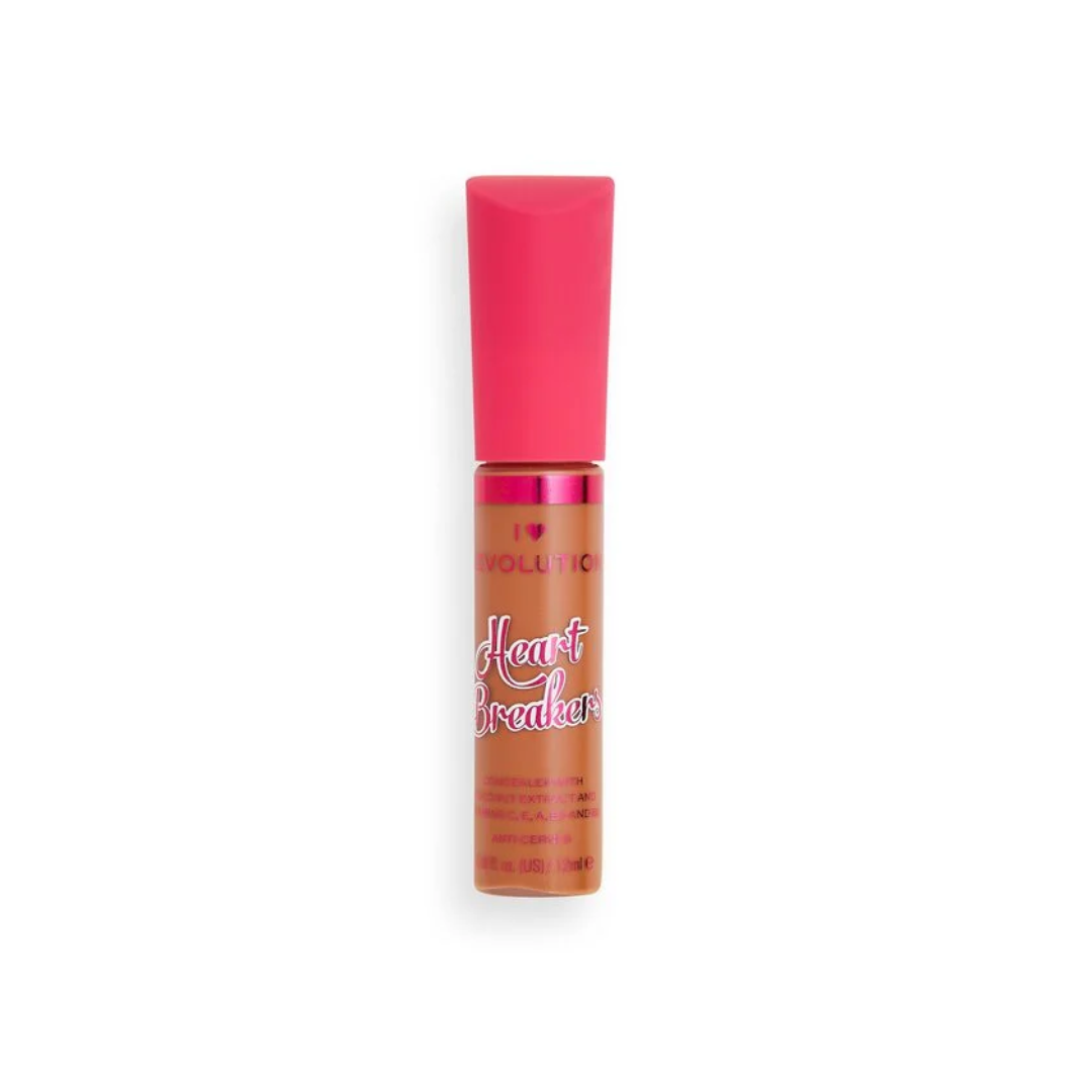 Tester Revolution I Heart Revolution Heart Breakers Concealer Cinnamon
