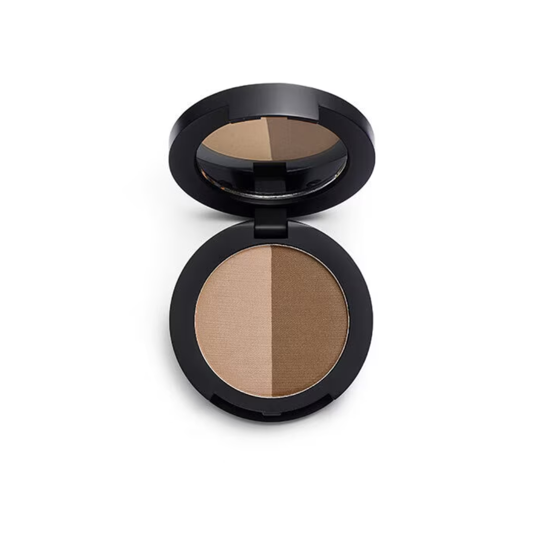 Tester Revolution Pro Duo Brow Powder Dark Brown