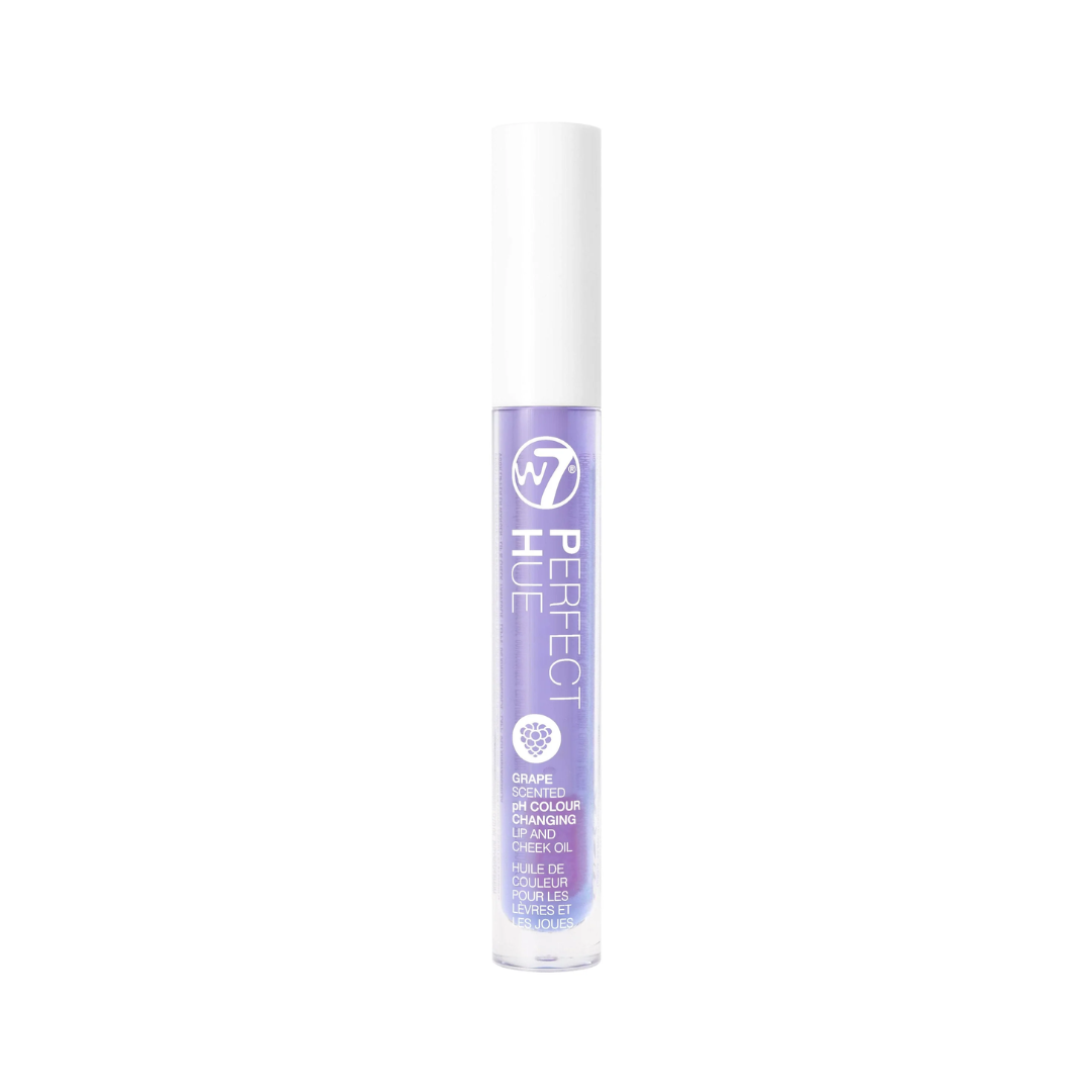 W7 Perfect Hue Lip & Cheek Oil Grape