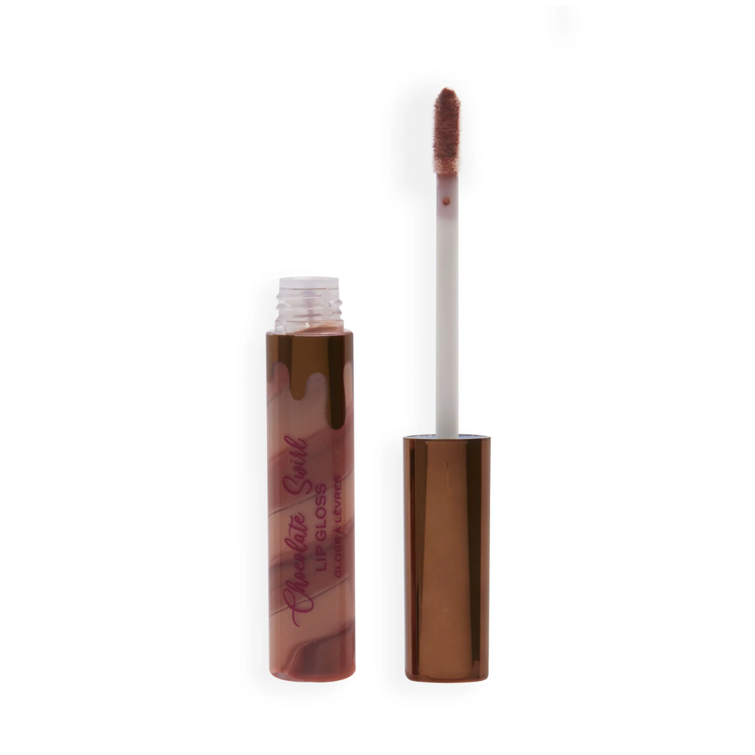 I Heart Revolution Chocolate Swirl Lipgloss Toffee Crunch