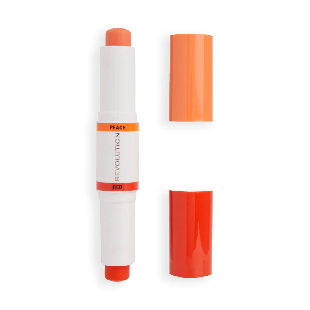 Revolution Colour Correcting Stick Peach & Red