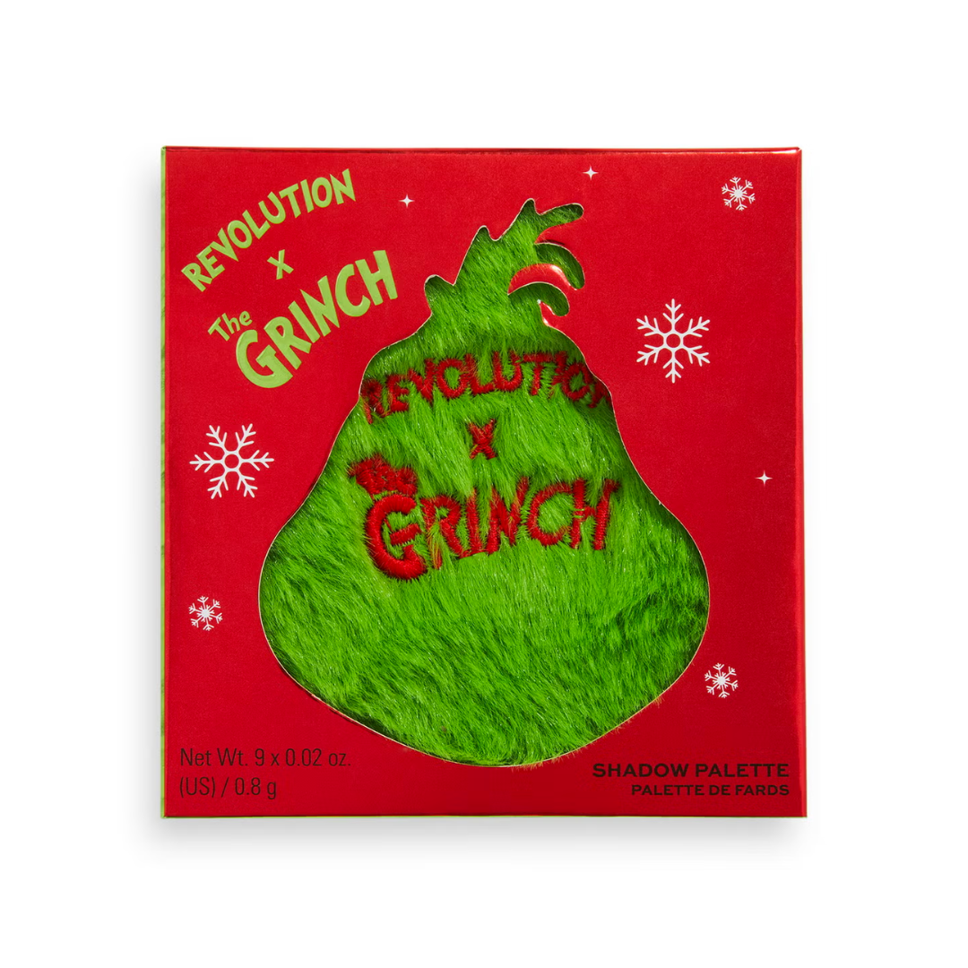 Revolution X The Grinch Mean One Eyeshadow Palette