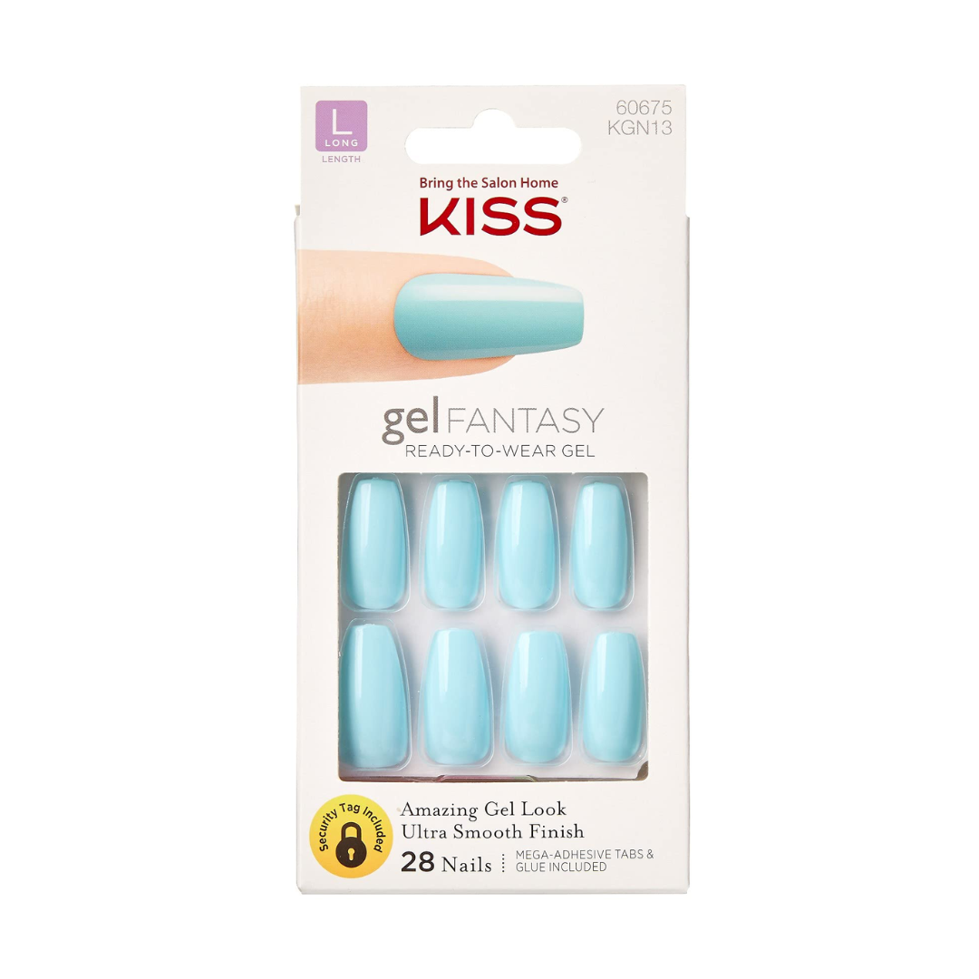 Kiss Gel Fantasy 28 Long Nails 60675 KGN13