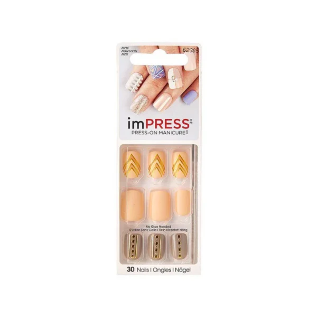 Kiss Impress 30 Nails Shocking 64275