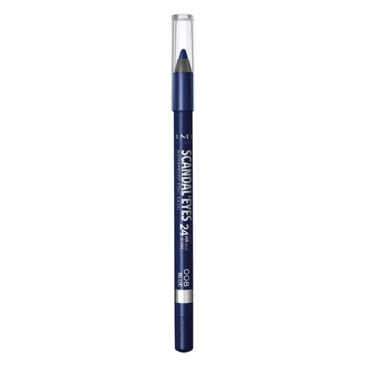 Rimmel Scandaleyes Waterproof Eyeliner Kohl Kajal 008 Blue