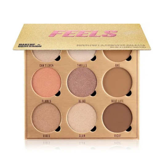 Revolution Makeup Obsession Highlight & Contour Palette Feels