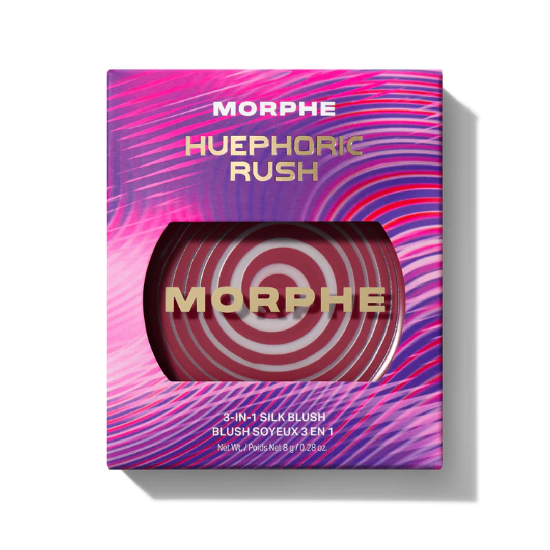 Morphe Huephoric Rush 3 In 1 Silk Blush Getting Heated
