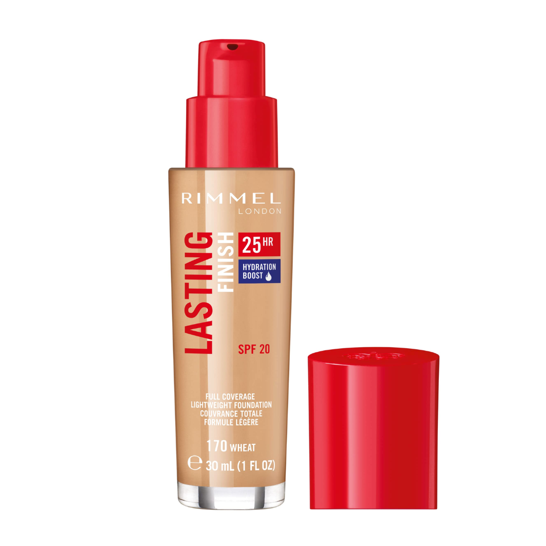 Rimmel Lasting Finish 25H Foundation 170 Wheat SPF20