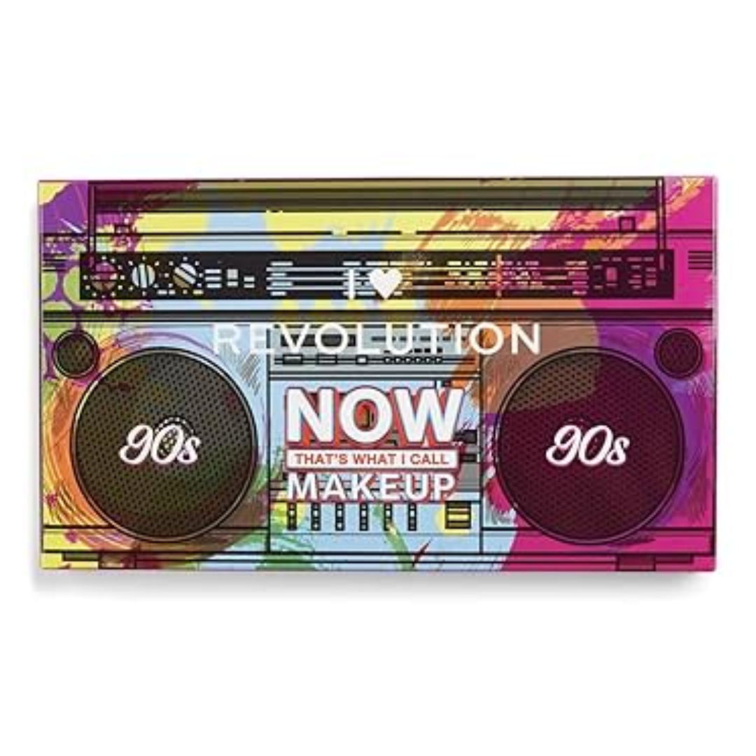 Revolution I Heart Revolution Now Thats What I Call Makeup Eyeshadow Palette 90s