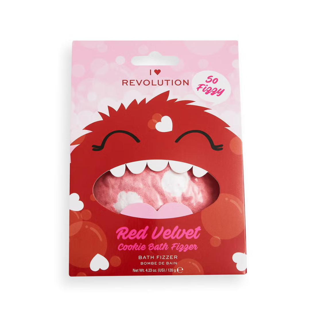 Revolution Cookie Bath Fizzer Red Velvet