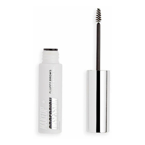 Tester Revolution Makeup Obsession Fluffy Brows Fibre Brow Gel Warm Brown